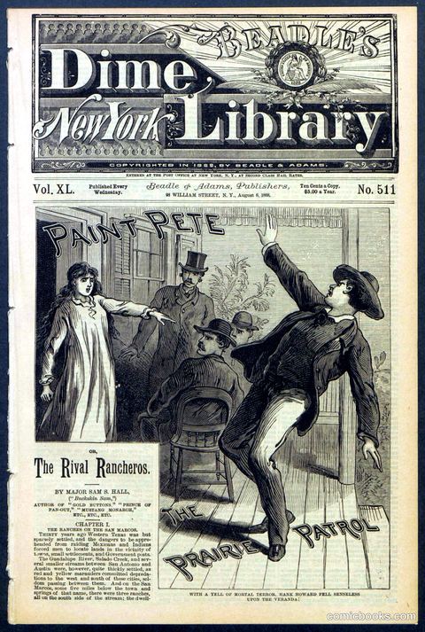 Beadle's New York Dime Library, No. 511