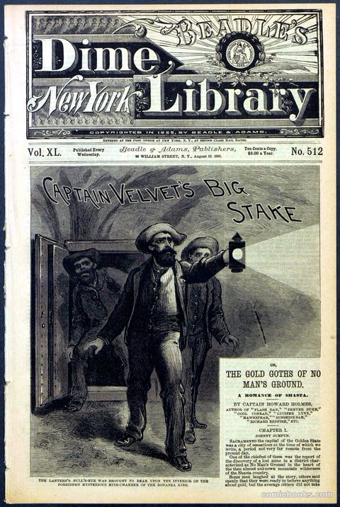 Beadle's New York Dime Library, No. 512