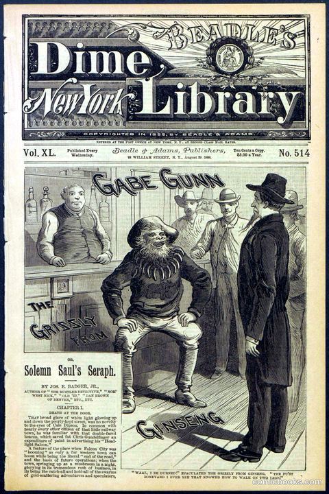 Beadle's New York Dime Library, No. 514
