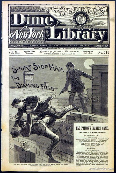 Beadle's New York Dime Library No. 515