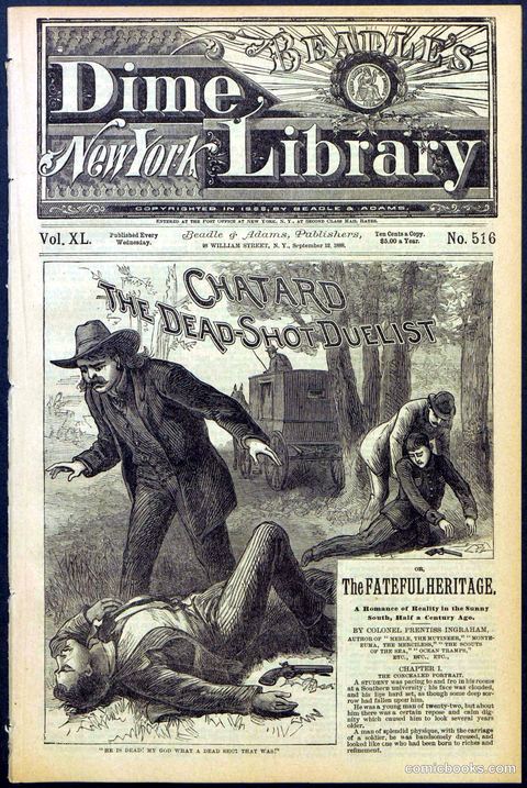 Beadle's New York Dime Library No. 516