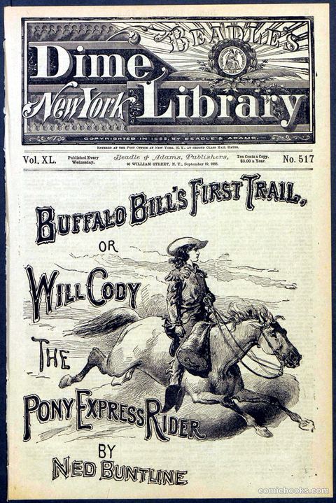 Beadle's New York Dime Library No. 517