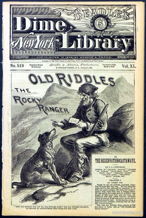 Beadle's New York Dime Library No. 519