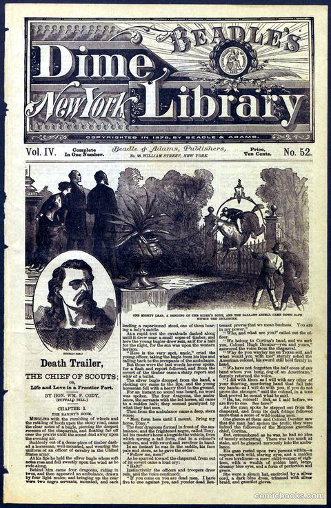 Beadle's Dime Library No. 52
