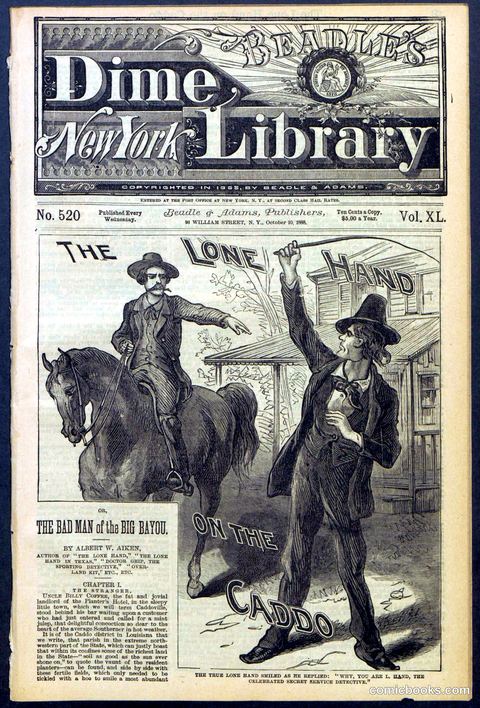 Beadle's New York Dime Library No. 520
