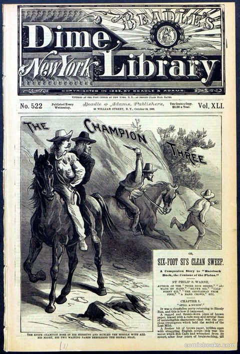 Beadle's Dime Library No. 522