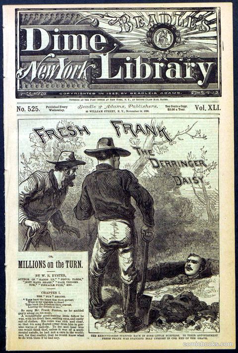Beadle's New York Dime Library No. 525