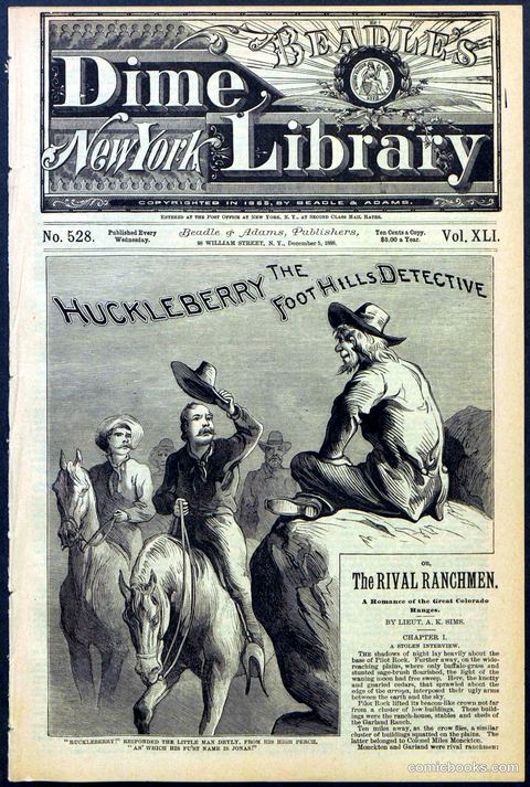 Beadle's New York Dime Library No. 528