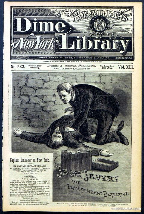 Beadle's New York Dime Library, No. 532