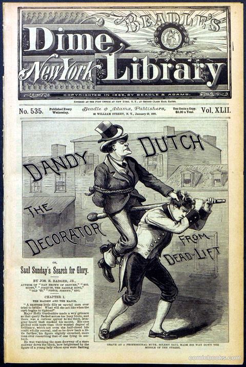 Beadle's New York Dime Library, No. 535