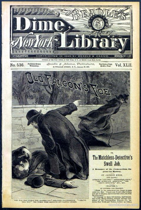 Beadle's New York Dime Library No. 536