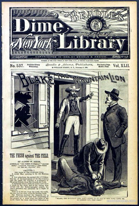Beadle's Dime Library No. 537