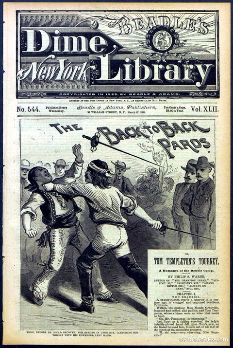 Beadle's New York Dime Library No. 544