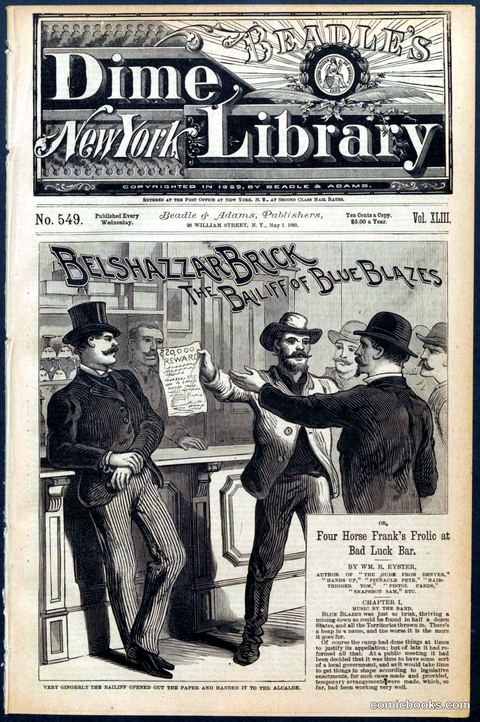 Beadle's Dime Library No. 549