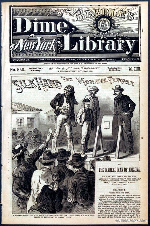 Beadle's New York Dime Library No. 550