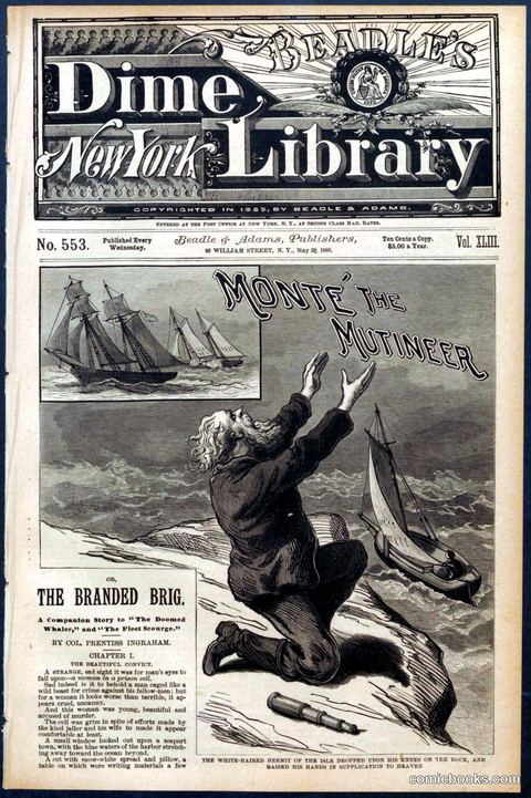 Beadle's New York Dime Library, No. 553