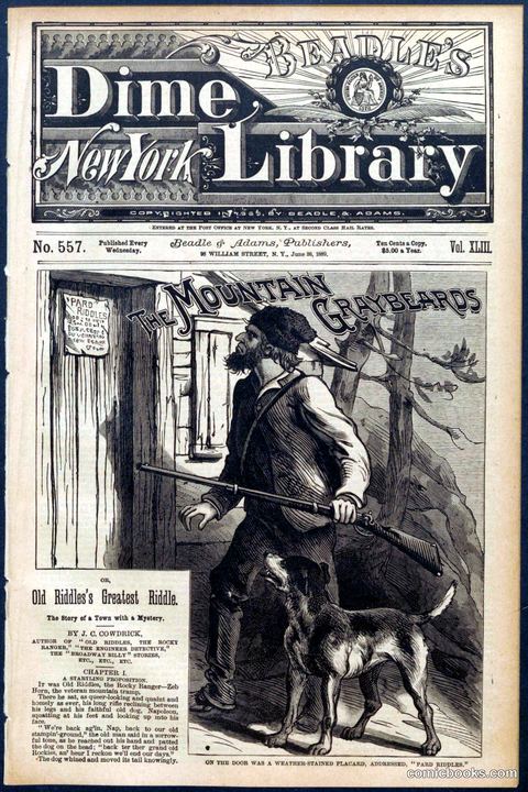 Beadle's Dime Library No. 557