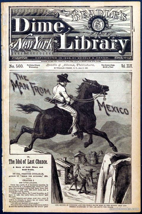 Beadle's New York Dime Library No. 560