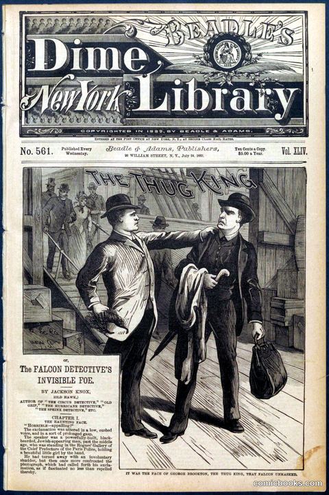 Beadle's Dime Library No. 561