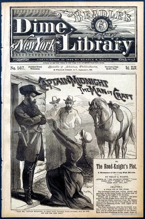 Beadle's New York Dime Library No. 567