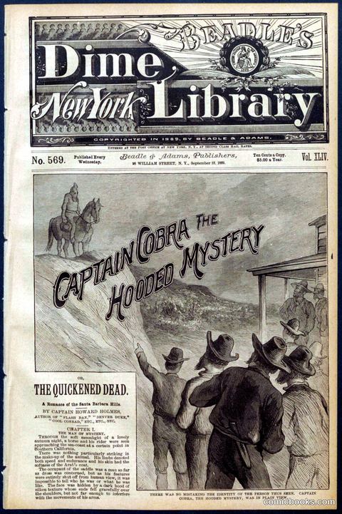 Beadle's Dime Library No. 569