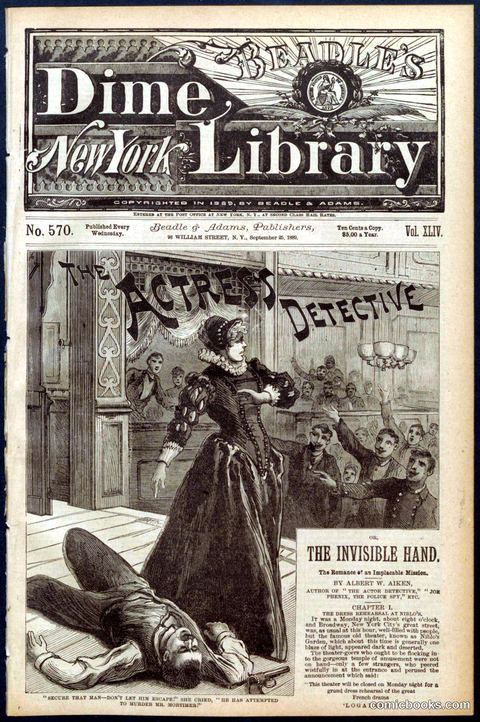 Beadle's Dime Library No. 570