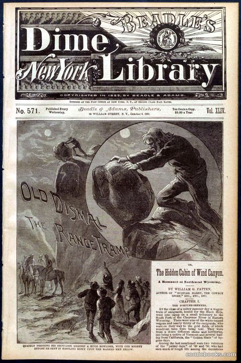 Beadle's New York Dime Library, No. 571
