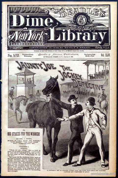 Beadle's Dime Library No. 572