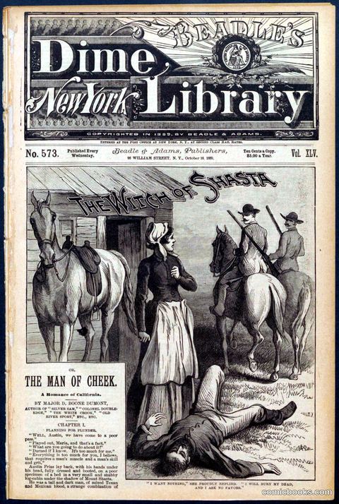 Beadle's New York Dime Library No. 573