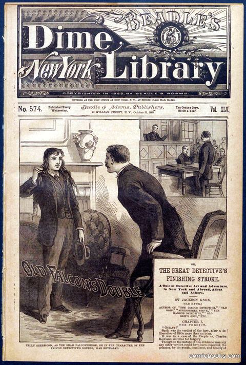 Beadle's New York Dime Library, No. 574