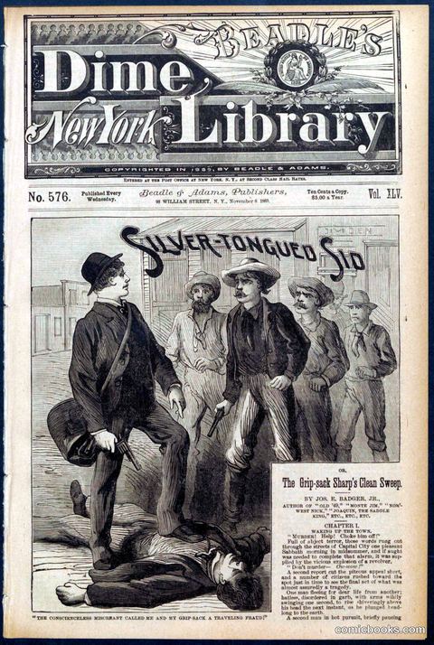 Beadle's Dime Library No. 576