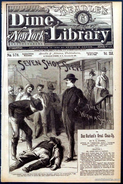 Beadle's New York Dime Library, No. 578