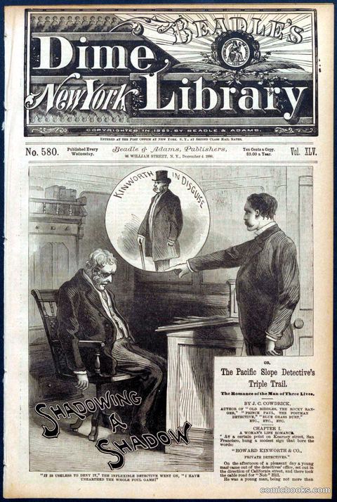 Beadle's New York Dime Library No. 580
