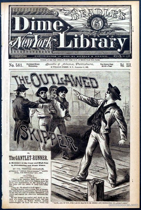 Beadle's New York Dime Library No. 581