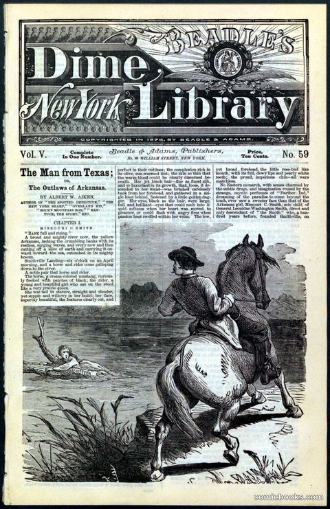 Beadle's New York Dime Library, No. 59