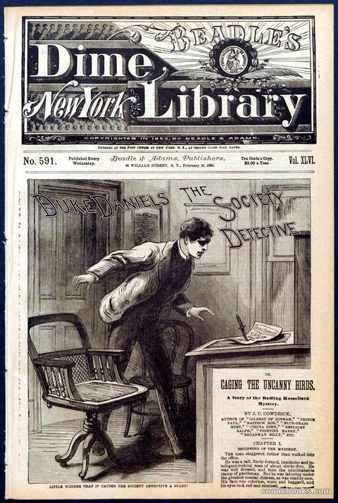 Beadle's New York Dime Library, No. 591