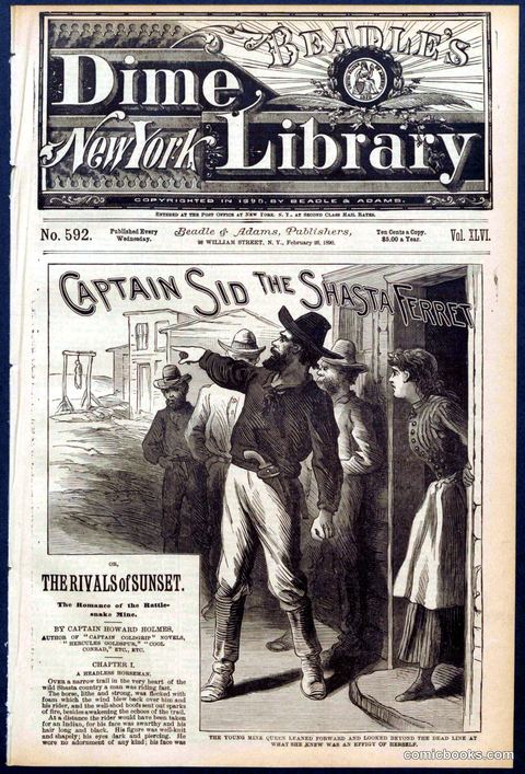 Beadle's New York Dime Library No. 592