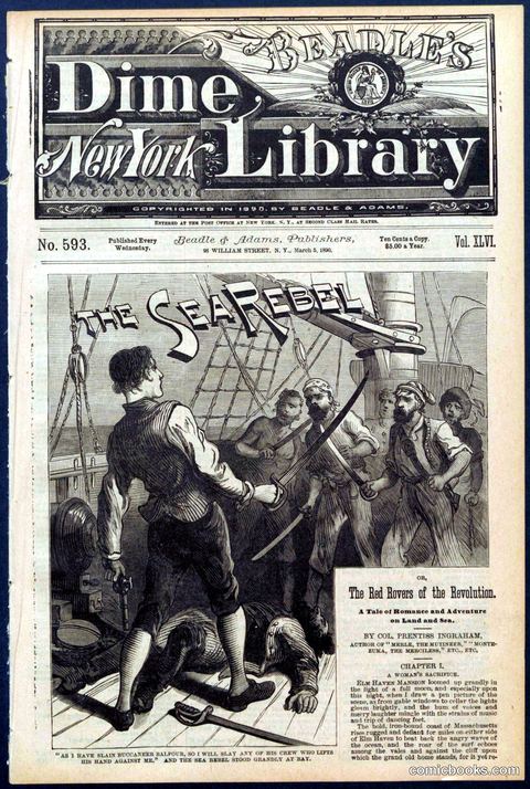Beadle's Dime Library No. 593