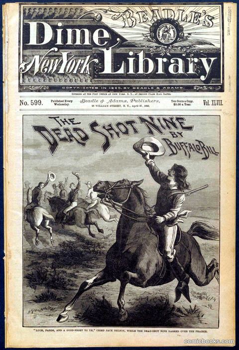 Beadle's New York Dime Library, No. 599
