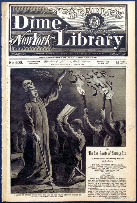 Beadle's New York Dime Library, No. 600