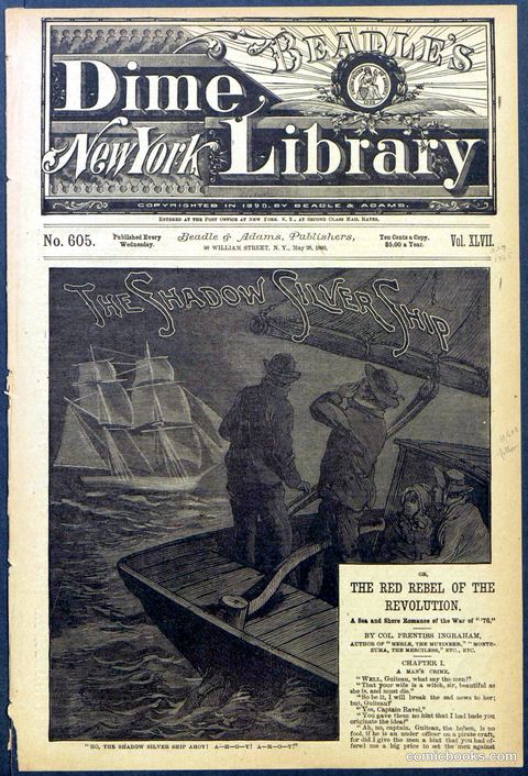 Beadle's New York Dime Library, No. 605