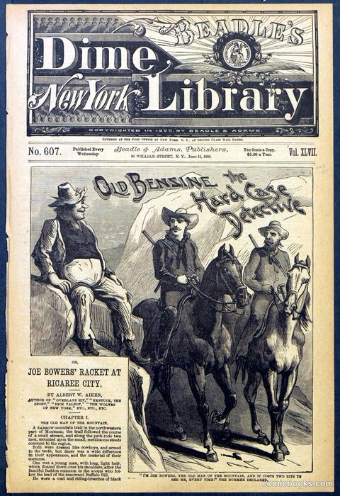 Beadle's New York Dime Library, No. 607