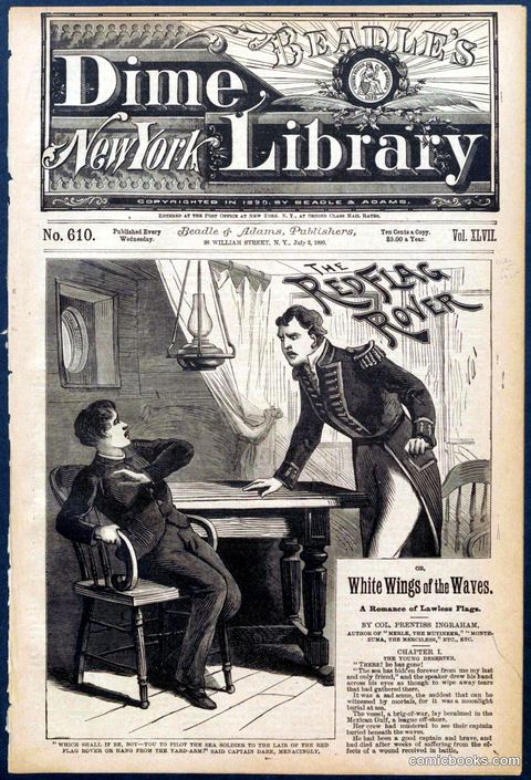 Beadle's New York Dime Library No. 610