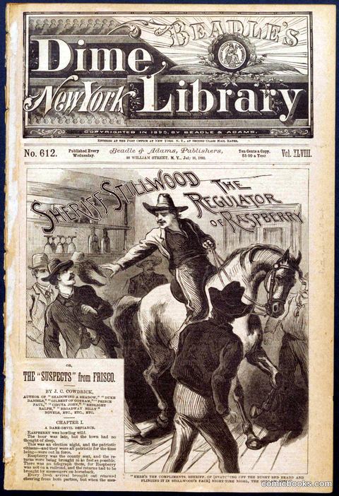 Beadle's Dime Library No. 612