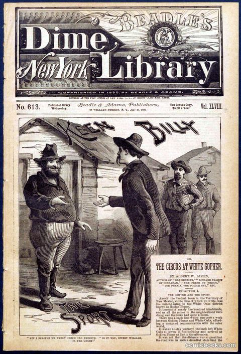 Beadle's New York Dime Library, No. 613
