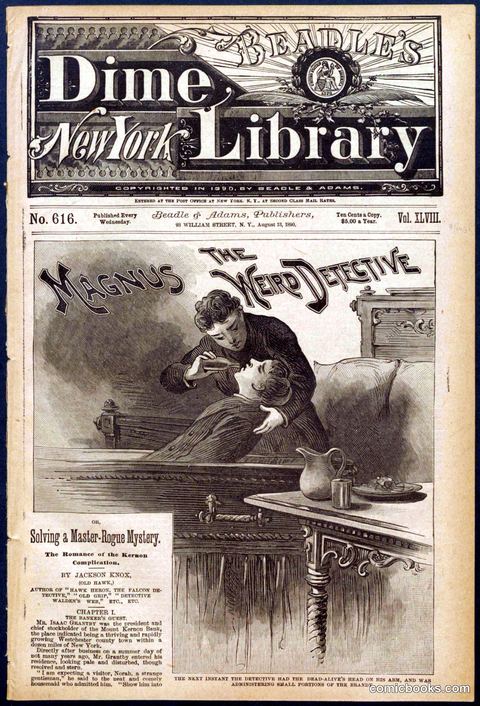 Beadle's New York Dime Library No. 616