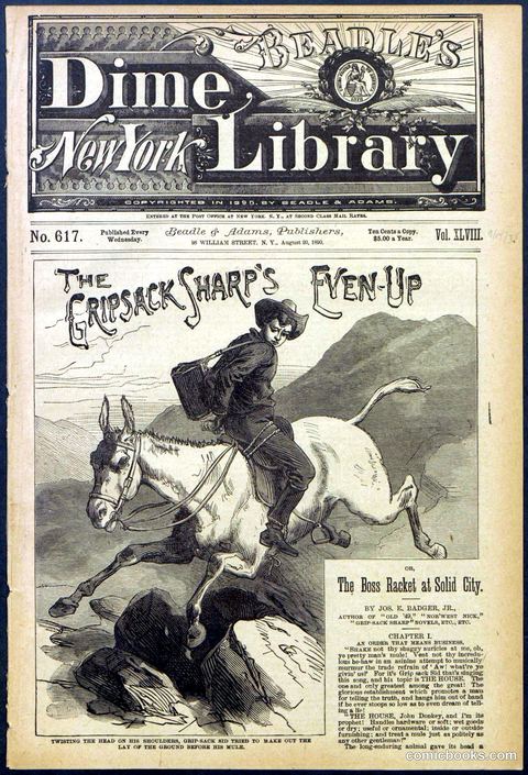 Beadle's New York Dime Library No. 617