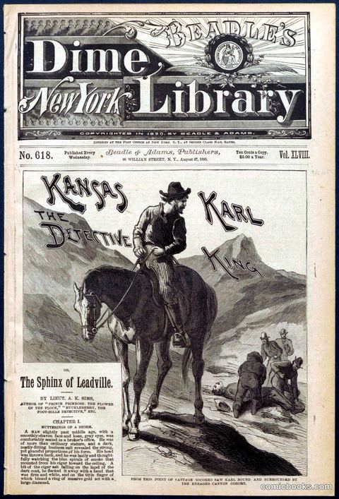Beadle's Dime Library No. 618