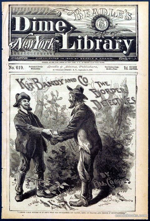Beadle's Dime Library No. 619