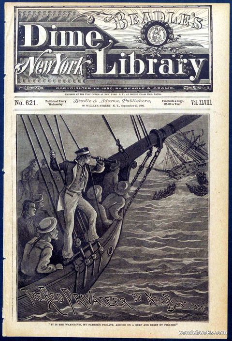 Beadle's New York Dime Library No. 621